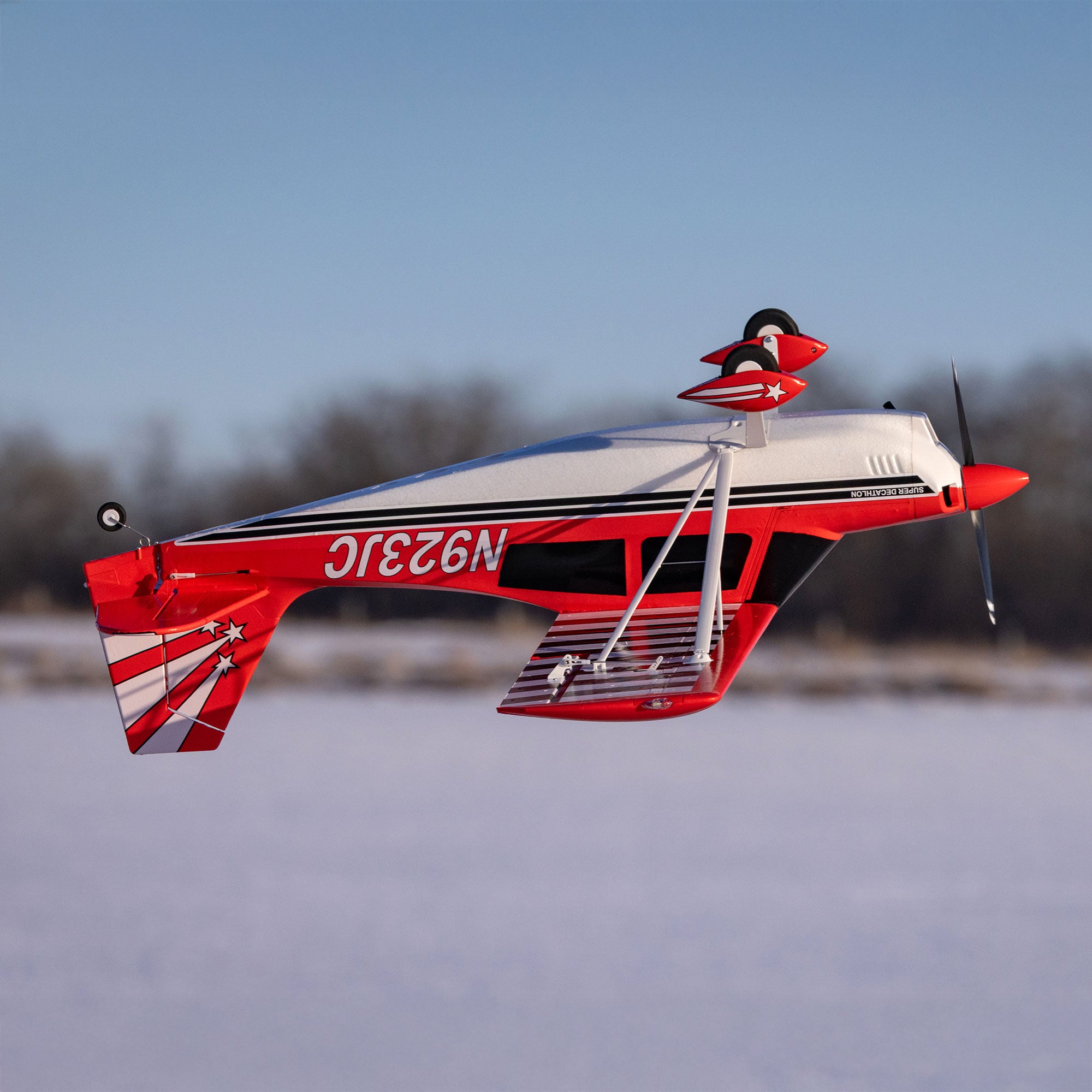 Avion RC E-Flite Super Decathlon 1.2m PNP - EFL20575 - Breizh Modélisme.