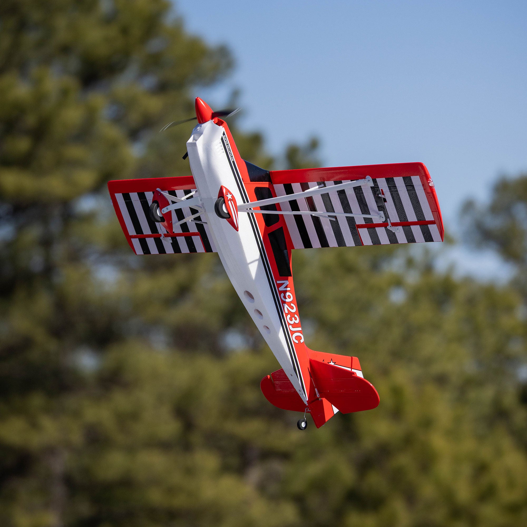 Avion RC E-Flite Super Decathlon 1.2m PNP - EFL20575 - Breizh Modélisme.