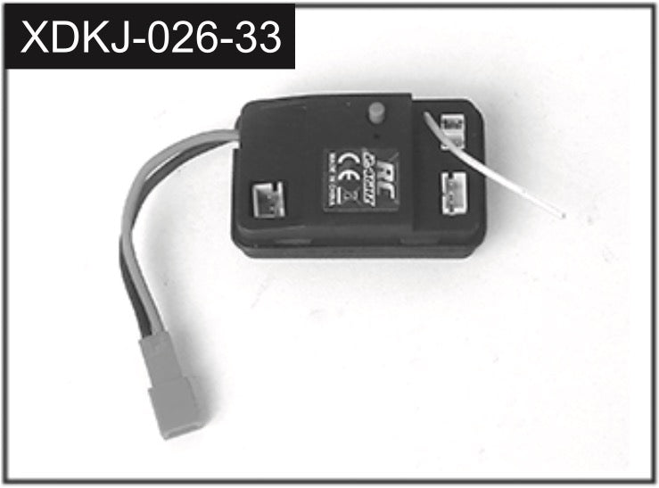 Unité ESC / Récepteur - J-026-33 - Breizh Modélisme.