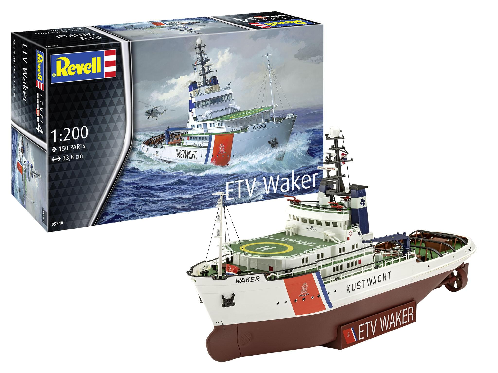 Maquette bateau Revell 05240 ETV Waker