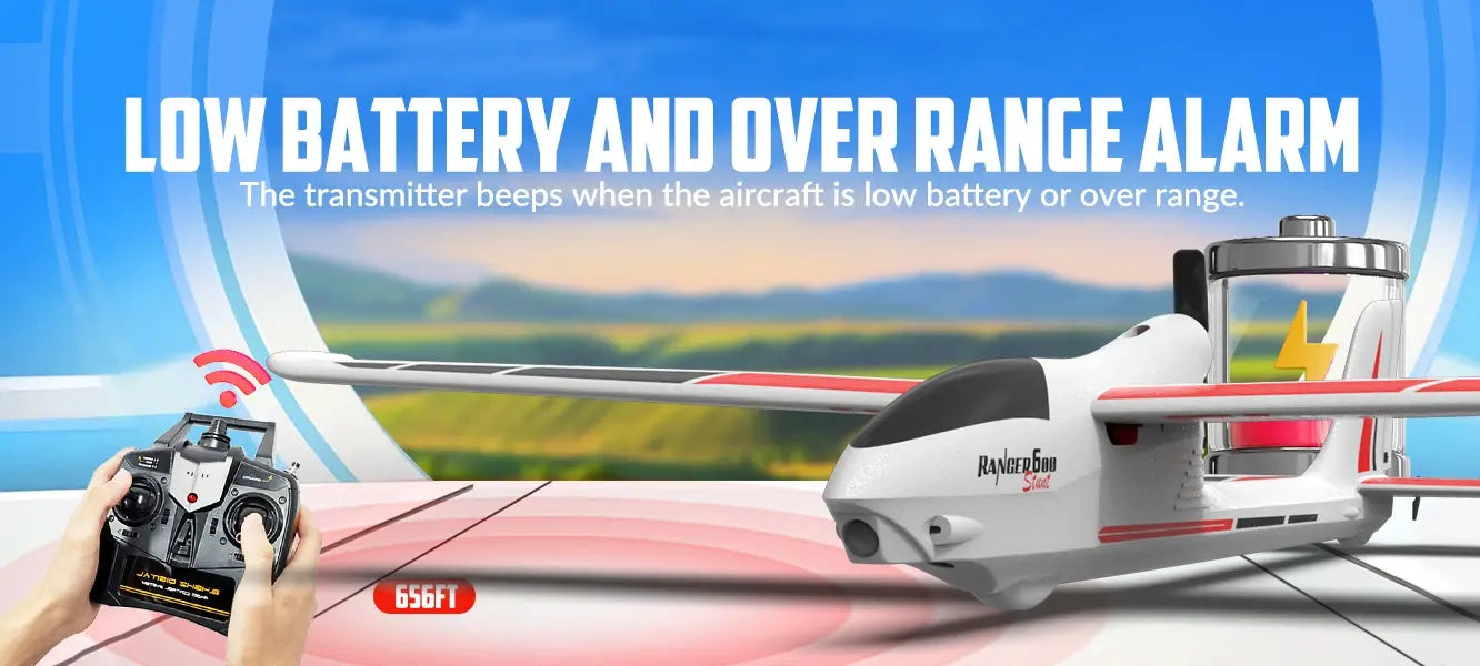 Planeur RC V761-2SW Volantex Ranger 600 Glider 3ch 600mm