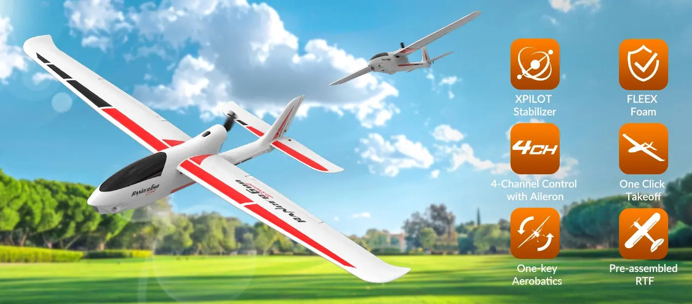Planeur RC V761-2SW Volantex Ranger 600 Glider 3ch 600mm