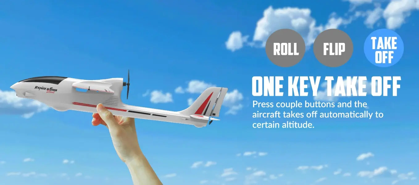 Planeur RC V761-2SW Volantex Ranger 600 Glider 3ch 600mm