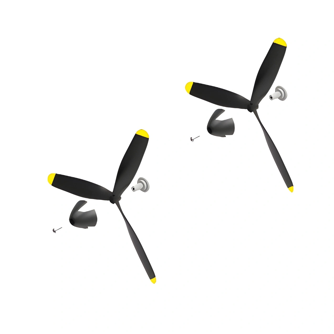 Jeu complet d'hélices 3 pales pour 761-12 (x2) - EXP7611204