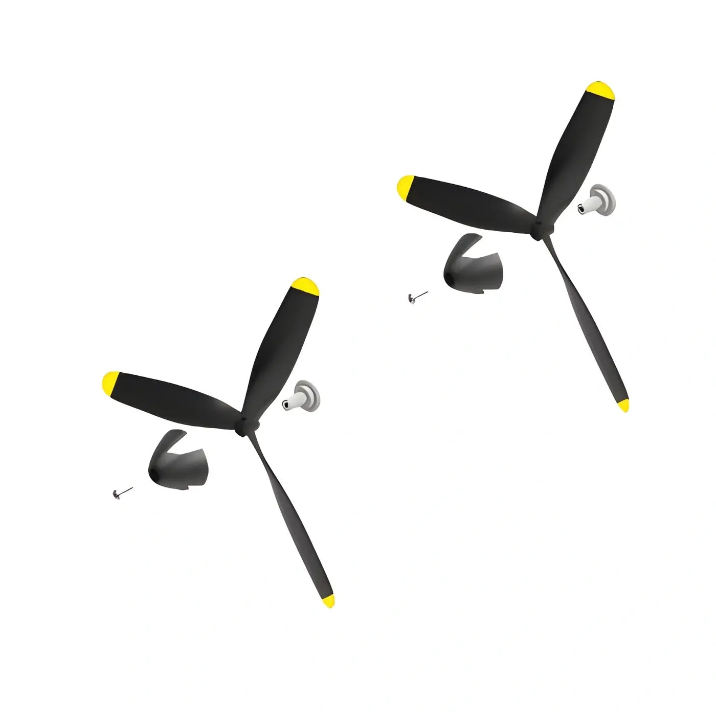 Jeu complet d'hélices 3 pales pour 761-12 (x2) - EXP7611204