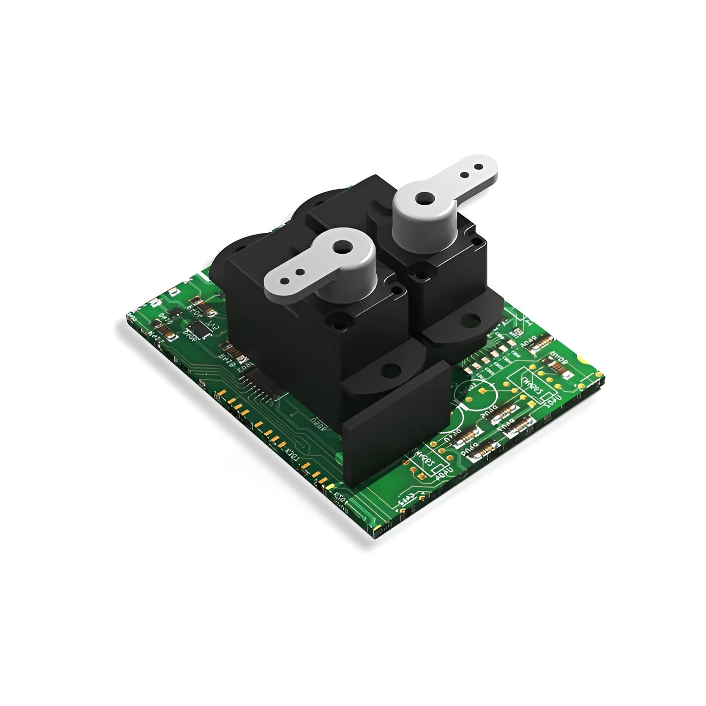 Récepteur EAR411 4CH avec gyroscope et servos - EXPR2201 - Breizh Modélisme.