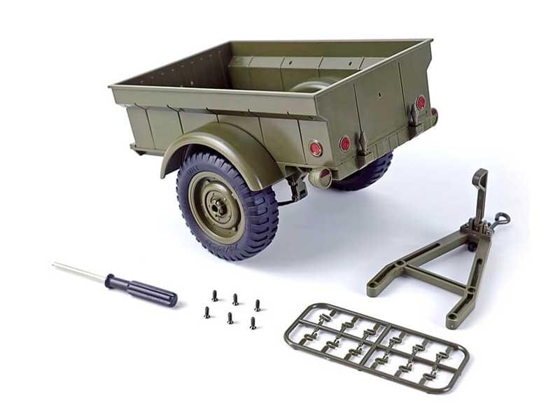 Remorque Jeep Willys radiocommandée E-ZEE - Breizh Modélisme.