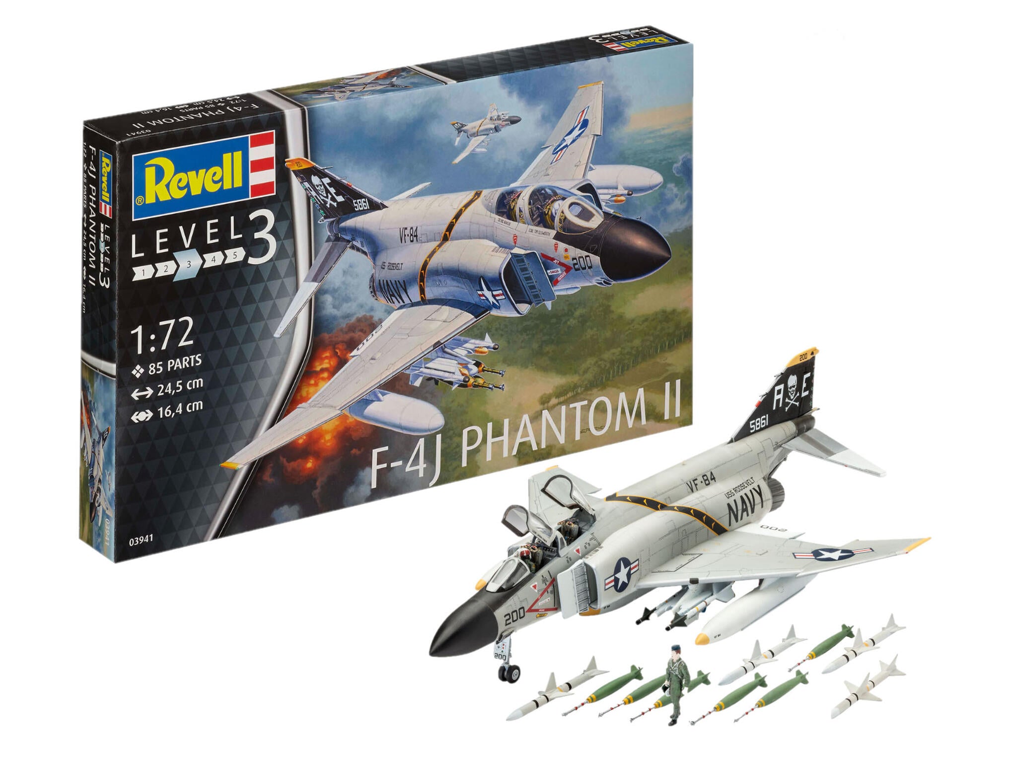 Maquette avion Revell 03941 F-4J PHANTOM II