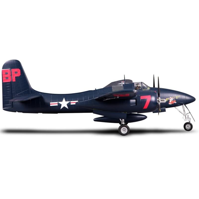FMS 1/9 Plane 1700mm F7F Tigercat Blue PNP kit