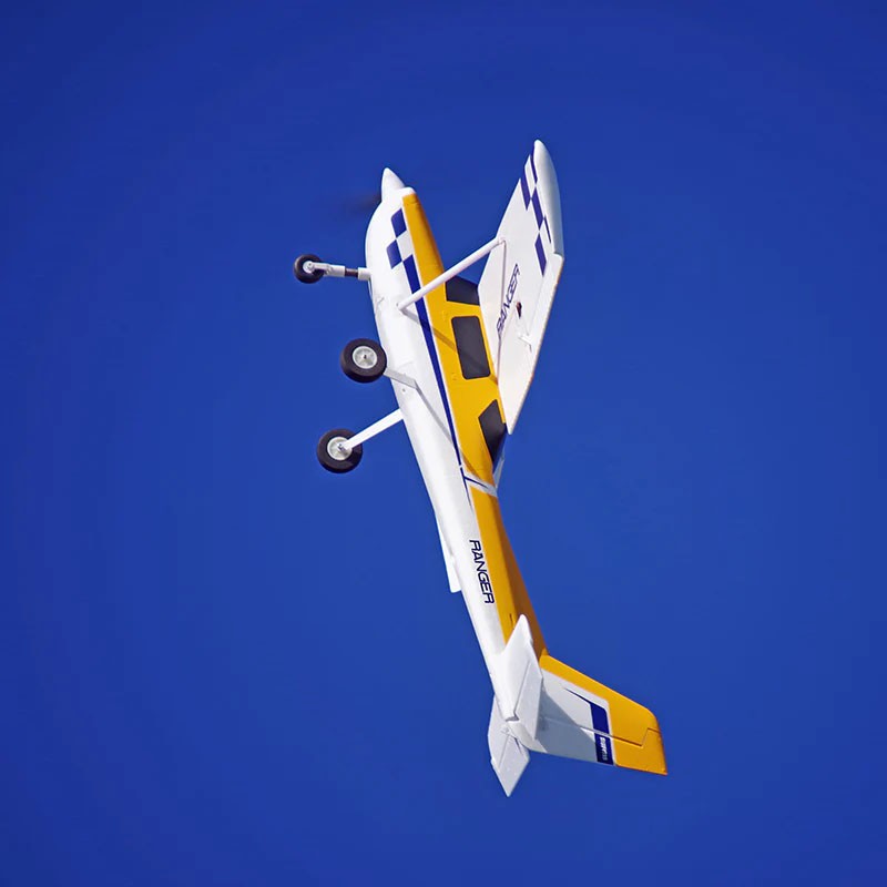 Avion FMS 1220mm Ranger V2 EP PNP reflex V3 jaune FMS147 (sans accu, chargeur, radio)