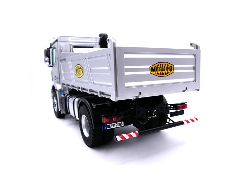 FM Electrics Camion à benne en métal LKW Kipper 4x4 Mercedes-Benz Arocs électrique 1:14