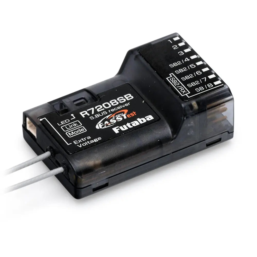 Radio Futaba T26SZ FASSTest26 récepteur R7208SB (x3) 2S LiPo - Breizh Modélisme.