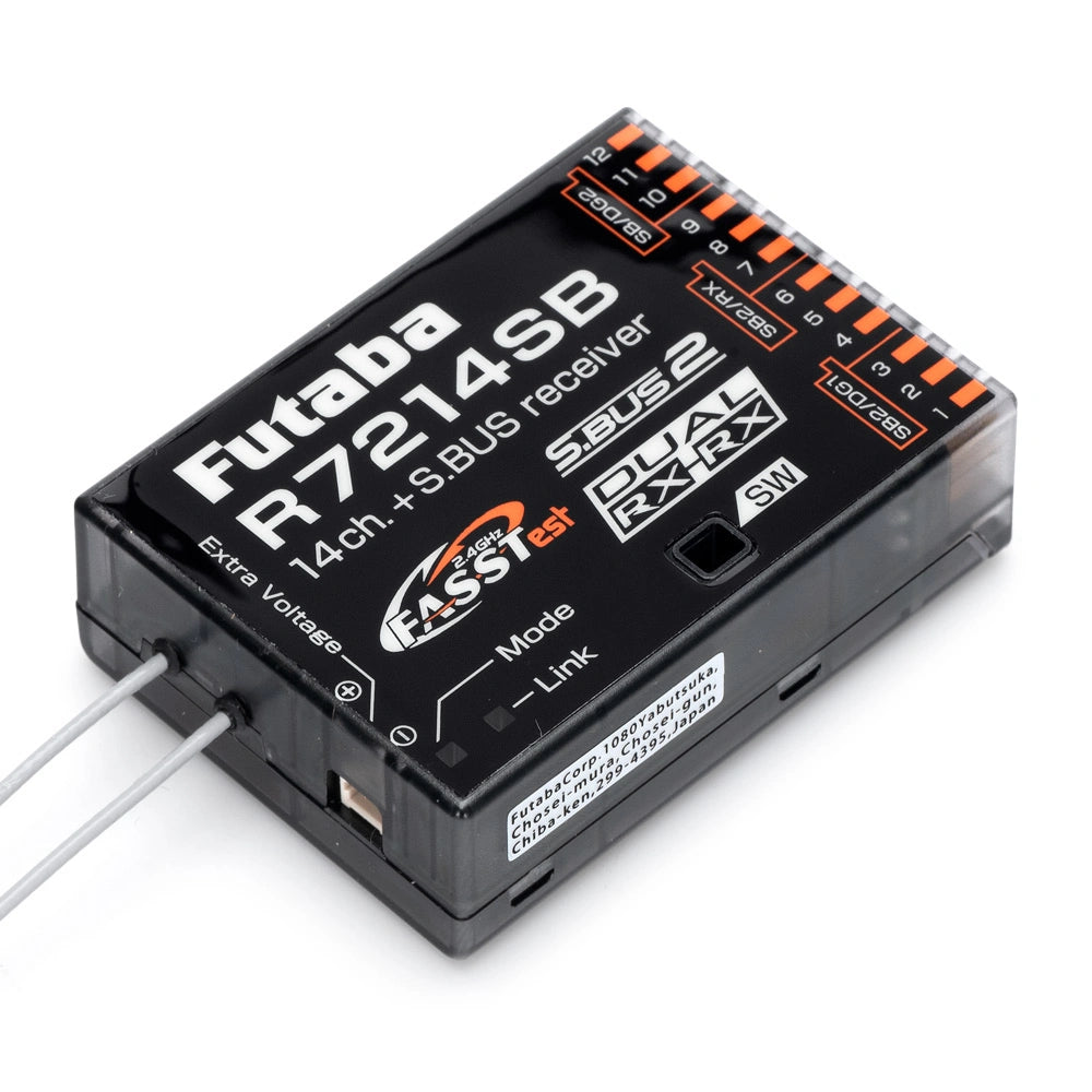 Radio Futaba T26SZ-PRO FASSTest26, R7214SB, 2S LiPo - FP05003235-3 - Breizh Modélisme.