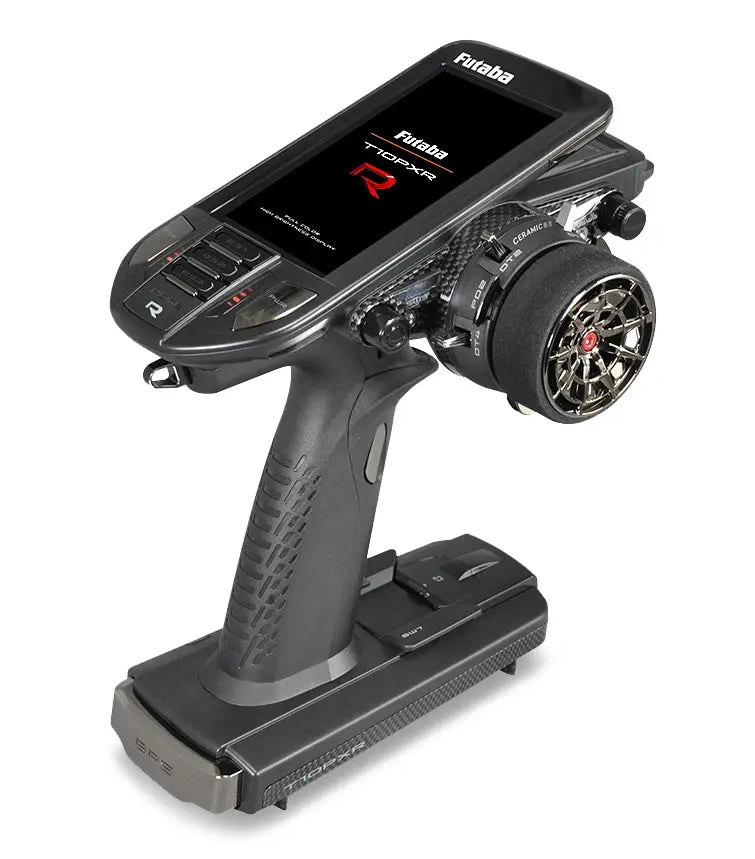 Futaba T10PXR radio F-4G/SR/T-FHSS + récepteur R404SBS 2.4GHz - Breizh Modélisme.