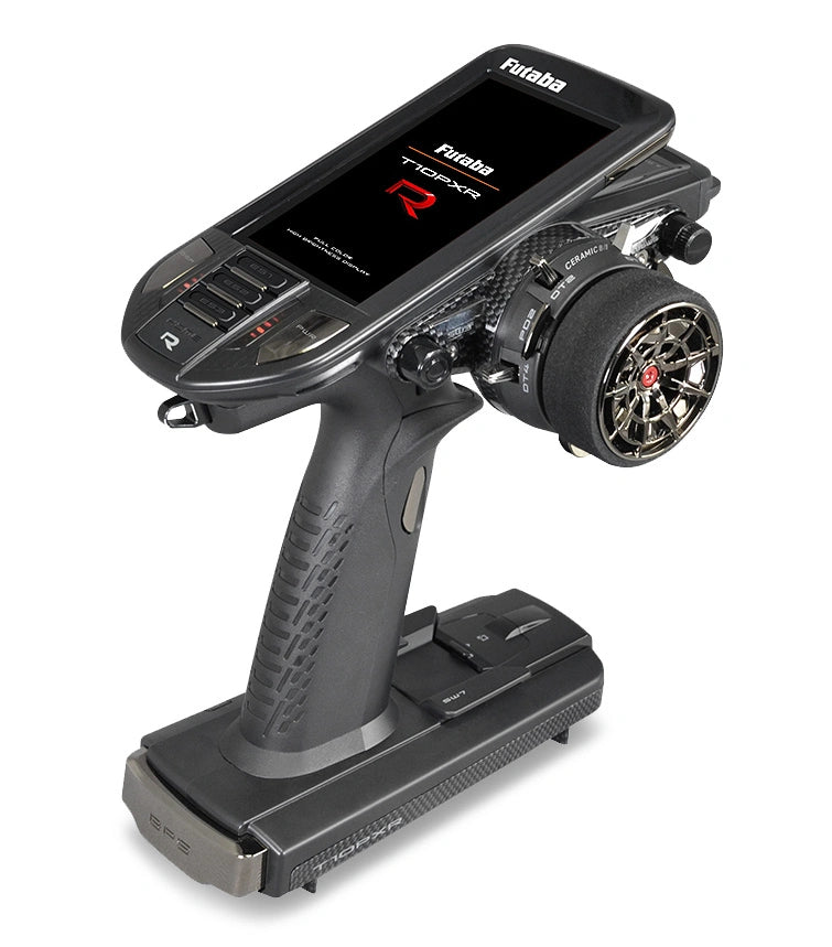 Futaba T10PXR radio F-4G/SR/T-FHSS + récepteur R404SBS 2.4GHz - Breizh Modélisme.