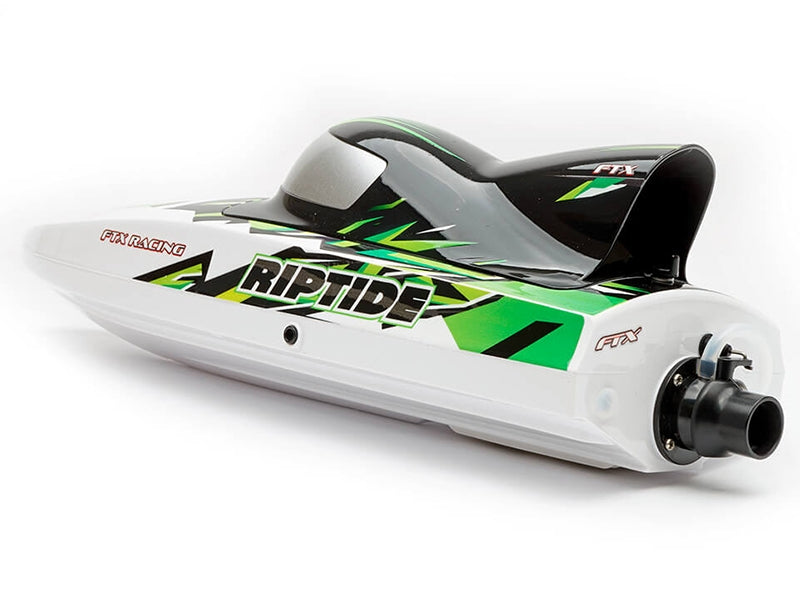 Bateau RC haute vitesse Riptide Turbojet Brushless 41cm vert