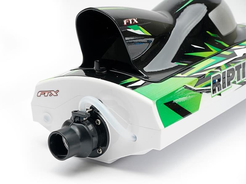 Bateau RC haute vitesse Riptide Turbojet Brushless 41cm vert