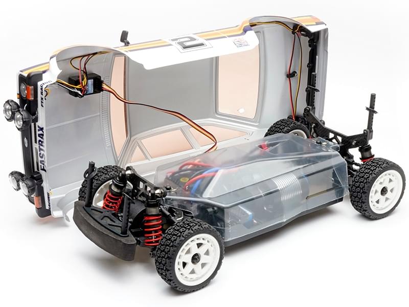 Voiture de rallye brushless FTX MK2RS 1/10e RTR - blanche FTX5470W