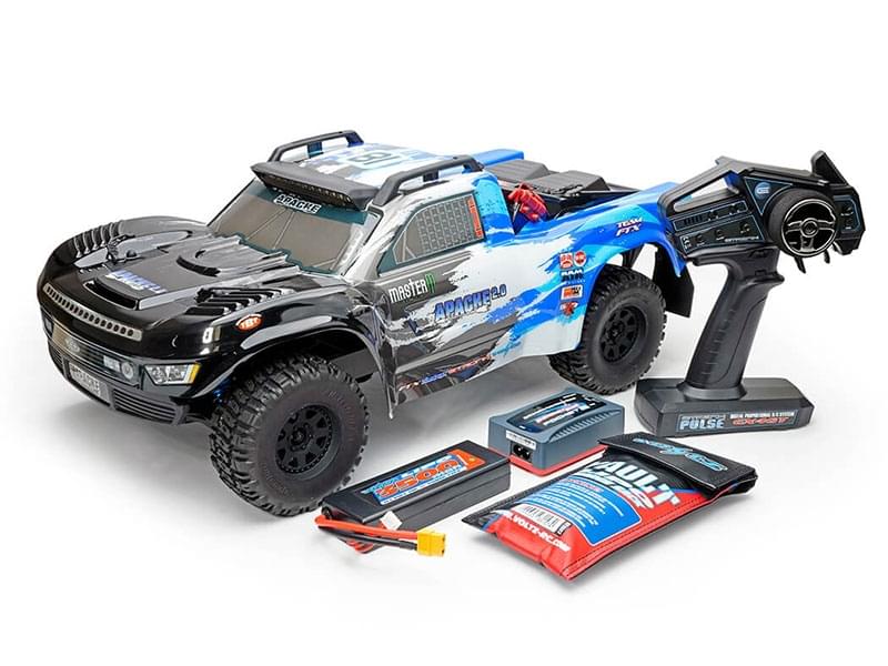 FTX Apache 2.0 Brushless 4wd 1/10 RTR bleu 60km/h