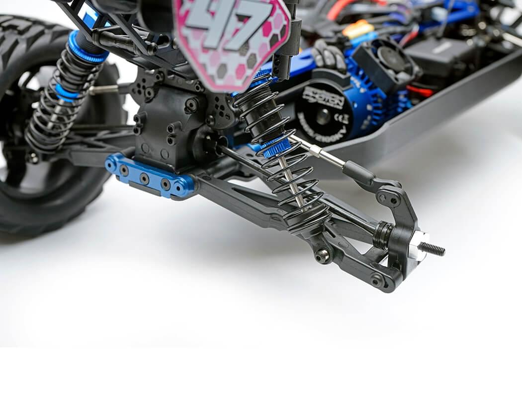 FTX Khaos 1/10 Truggy Tout-Terrain Brushless 3S 4WD – Fushia (FTX5564)