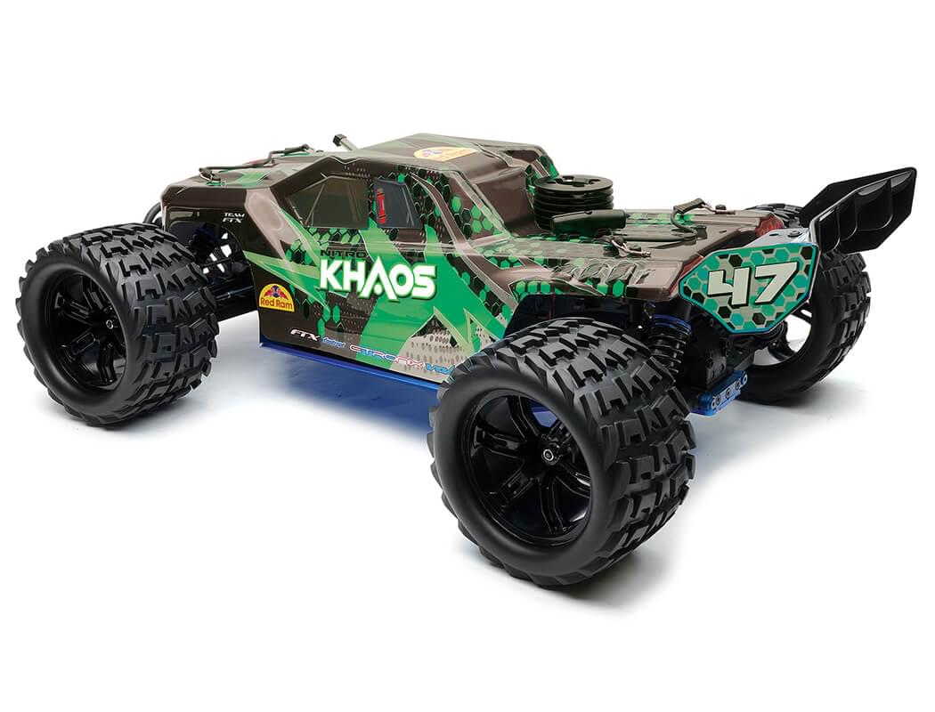 FTX Khaos 1/10 Truggy Nitro 4WD – verte (FTX5568) - Breizh Modélisme.