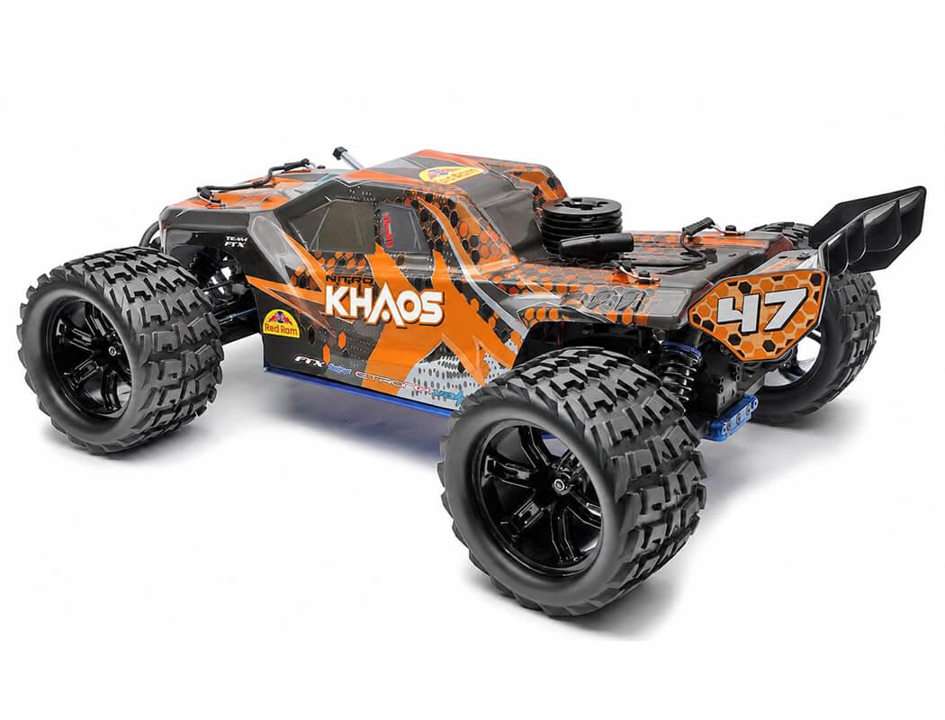 FTX Khaos 1/10 Truggy Nitro 4WD – Orange (FTX5568)