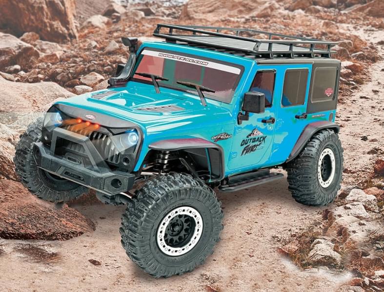 FTX Outback Fury 3.0 4WD RTR 1/10 Trail Crawler 5578 bleu