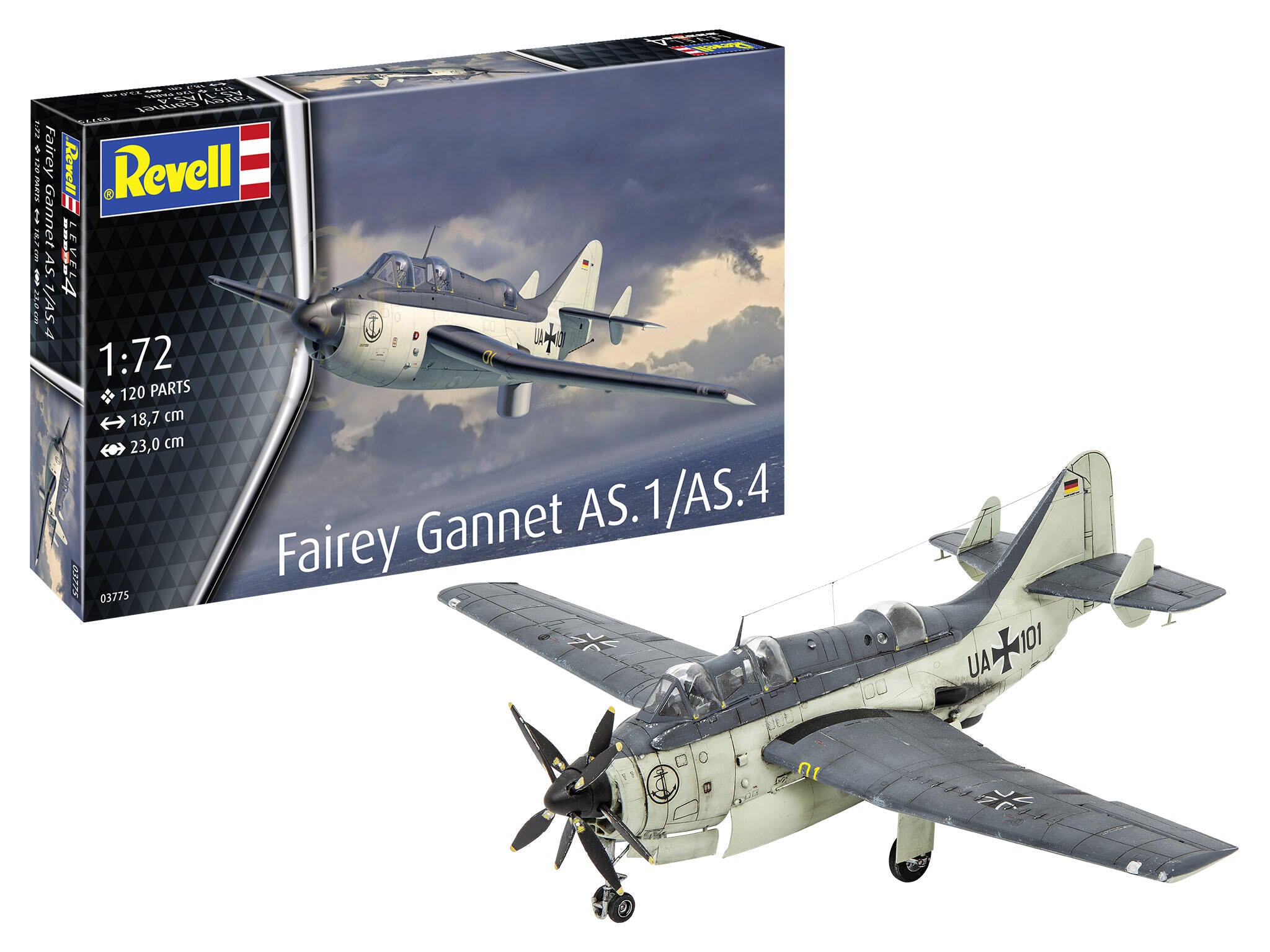 Maquette avion Revell 03775 Fairey Gannet AS.1/AS.4