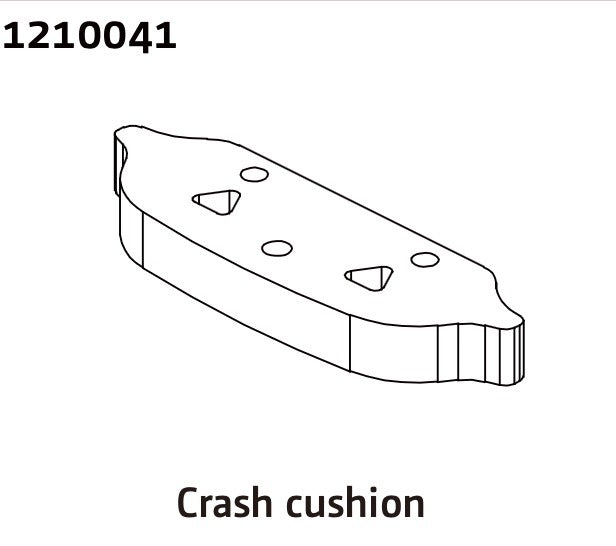 Pare-chocs avant en mousse Demon Rallye - 1210041