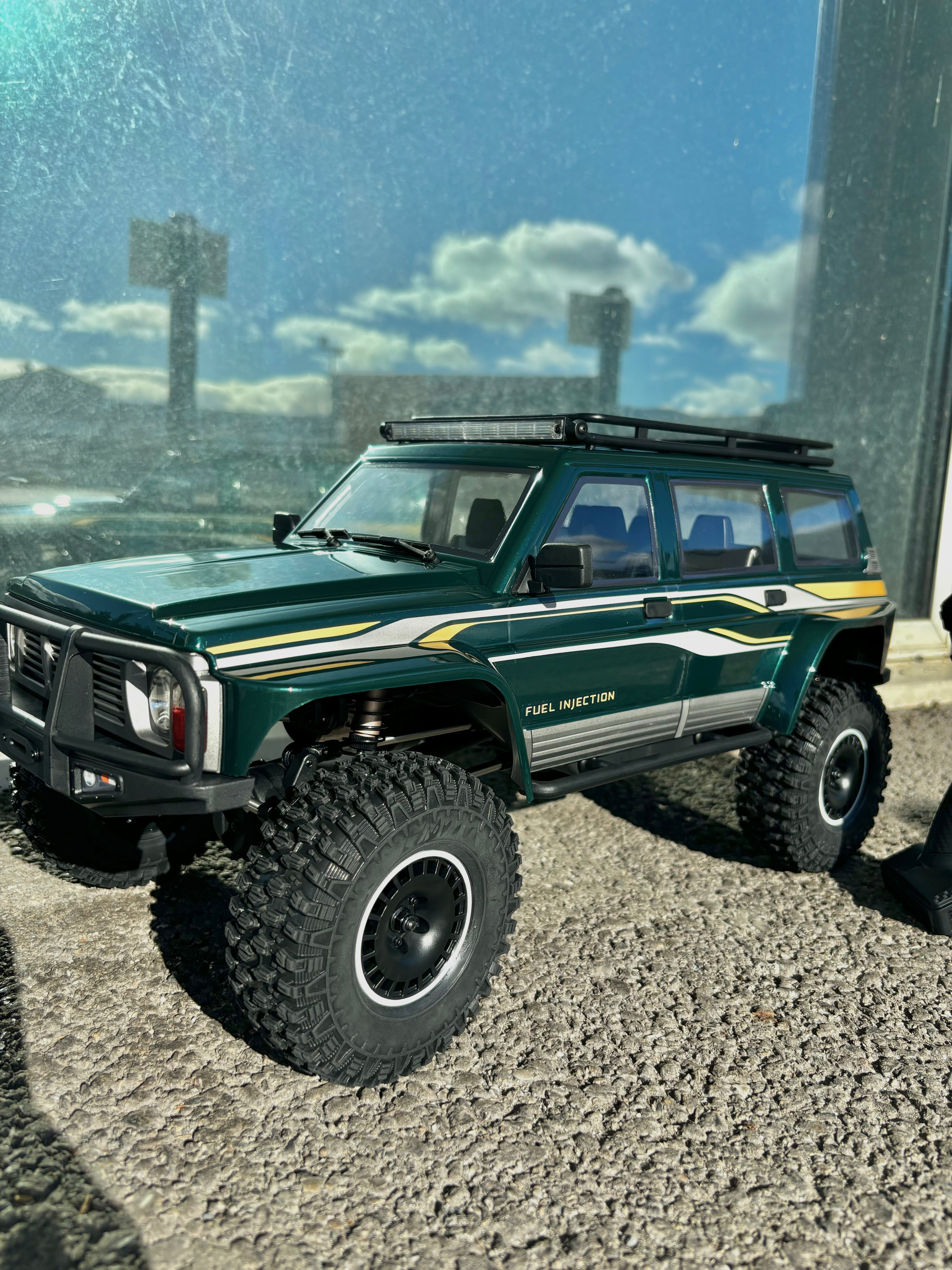 Crawler Yikong 4107 Pro Crawler 4WD Brushless 1/10 vert