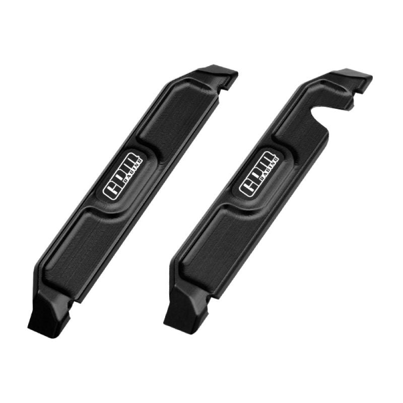 Châssis en aluminium-Nerf Bars noir (2) GPM TRX Mini Maxx - GPMTXMM014BK - Breizh Modélisme.