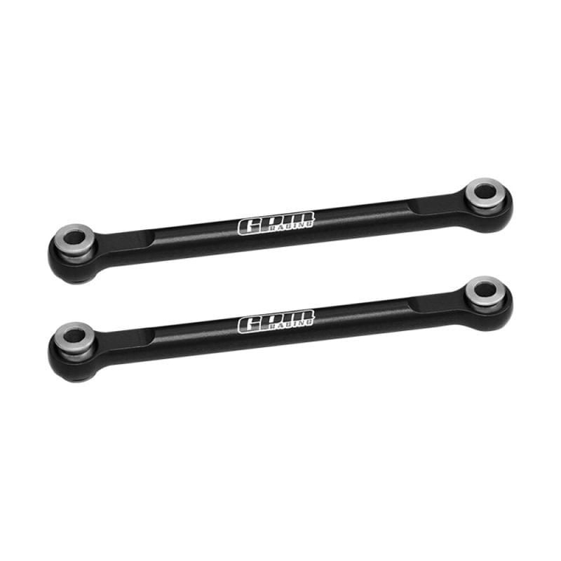 Biellettes de direction en aluminium noires GPM TRX MiniMaxx - GPMTXMM162BK - Breizh Modélisme.