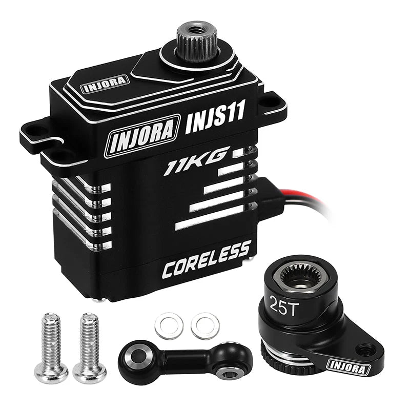 Kit sauve-servo en aluminium + Servo 11kg pour 1/16 Arrma Mojave Grom (25T) - Breizh Modélisme.