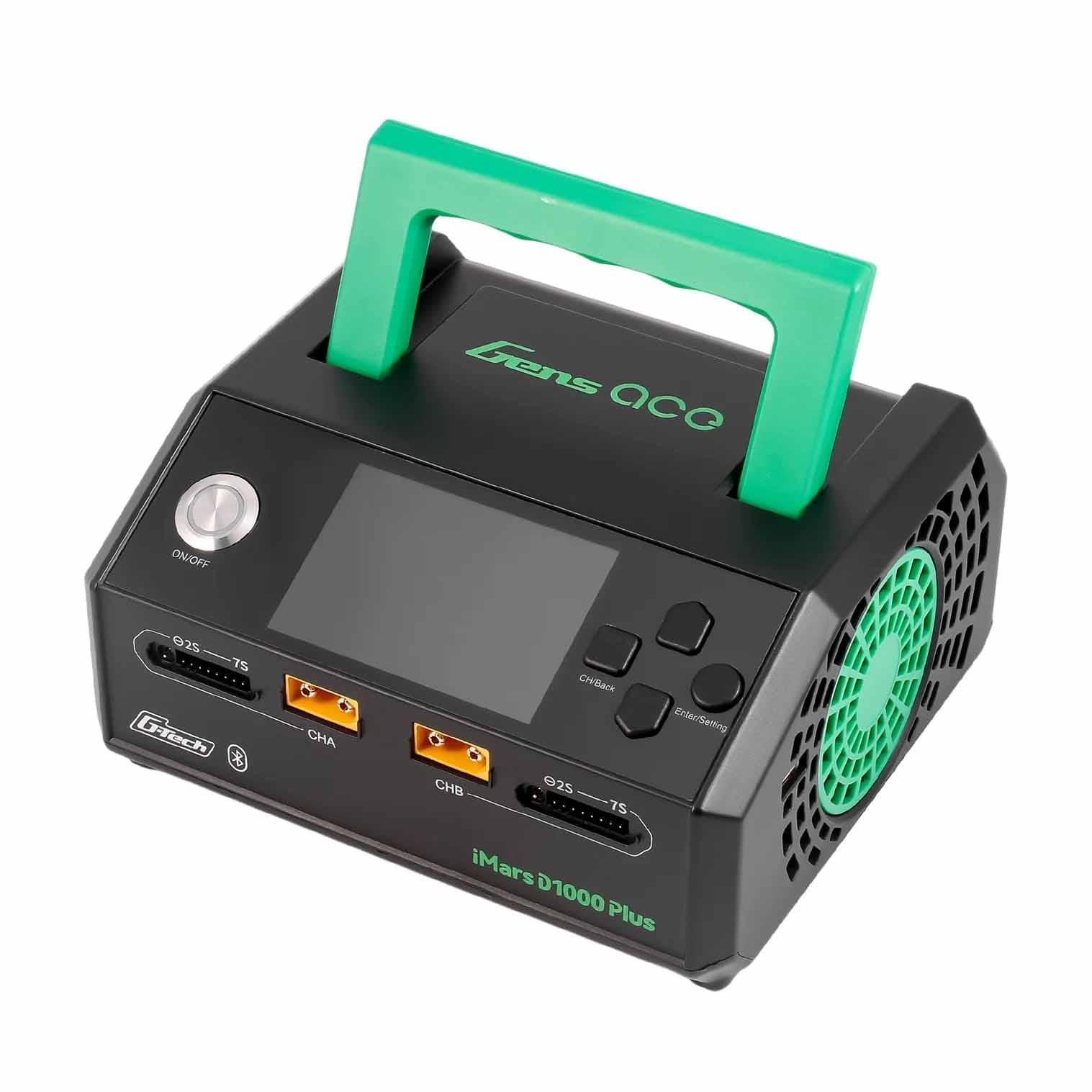 Chargeur duo intelligent Gens ace iMars D1000 CA 1000 W G-Tech - GEAD1000-EB