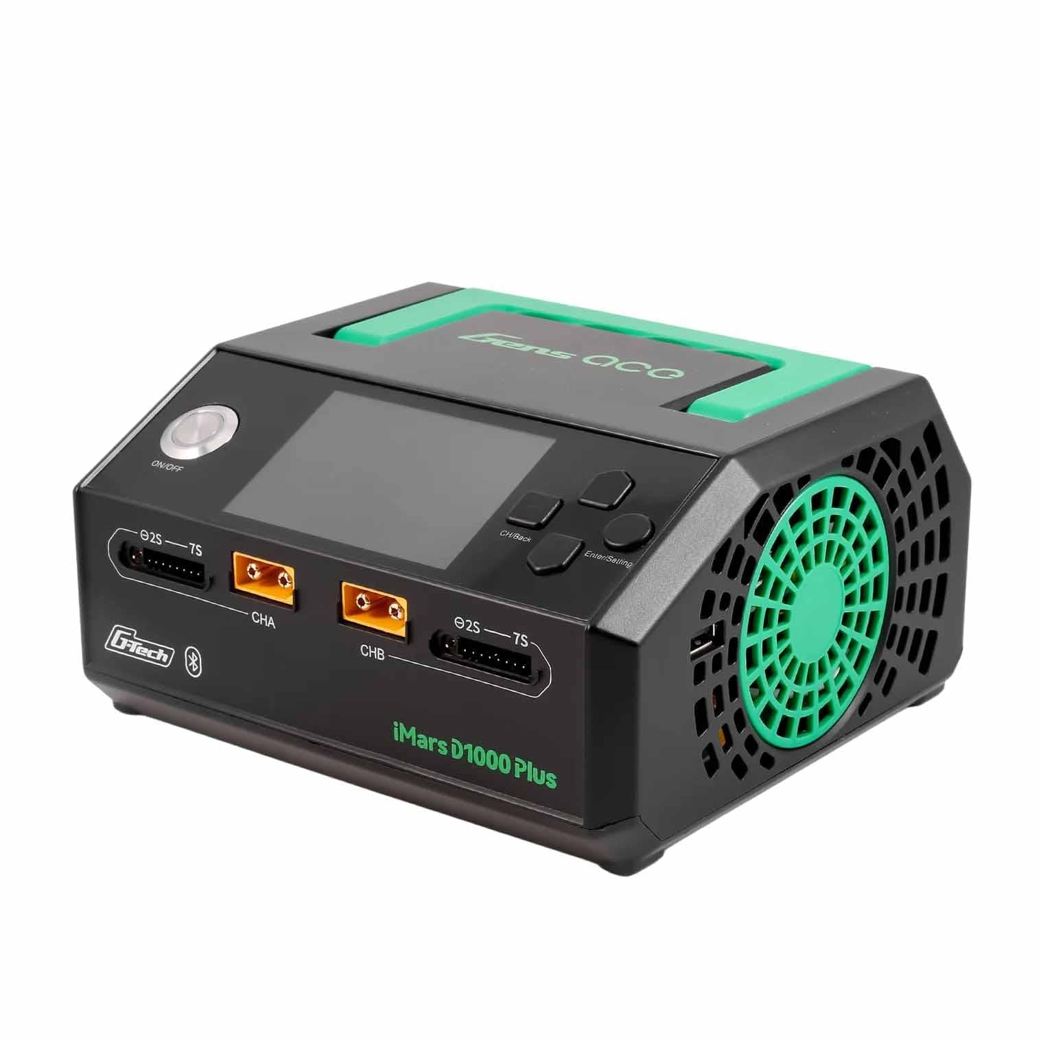 Chargeur duo intelligent Gens ace iMars D1000 CA 1000 W G-Tech - GEAD1000-EB