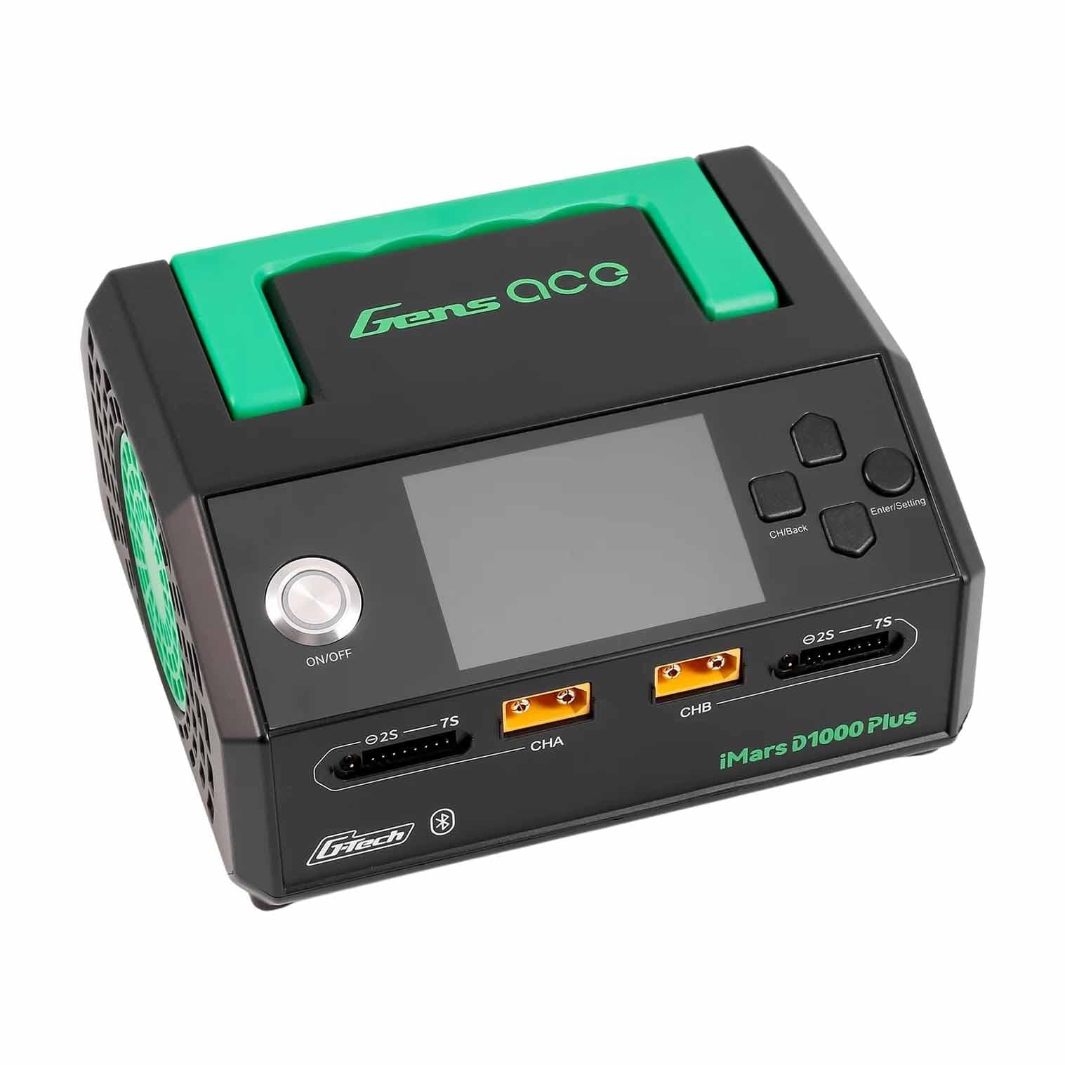 Chargeur duo intelligent Gens ace iMars D1000 CA 1000 W G-Tech - GEAD1000-EB
