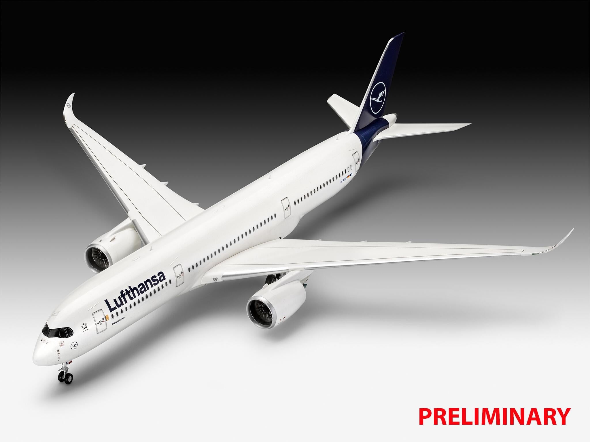 Maquette avion Revell 05612 A350-900 - Lufthansa 100 ans avec accessoires de base