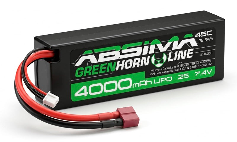 Batterie Lipo 2S 7,4V 4000 mAh 45C Prise Dean