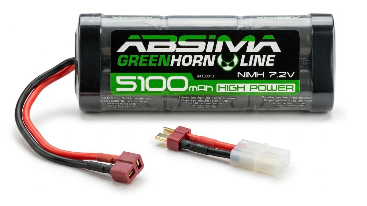 Batterie Ni-Mh 5100mAh 7.2V Tamiya + dean