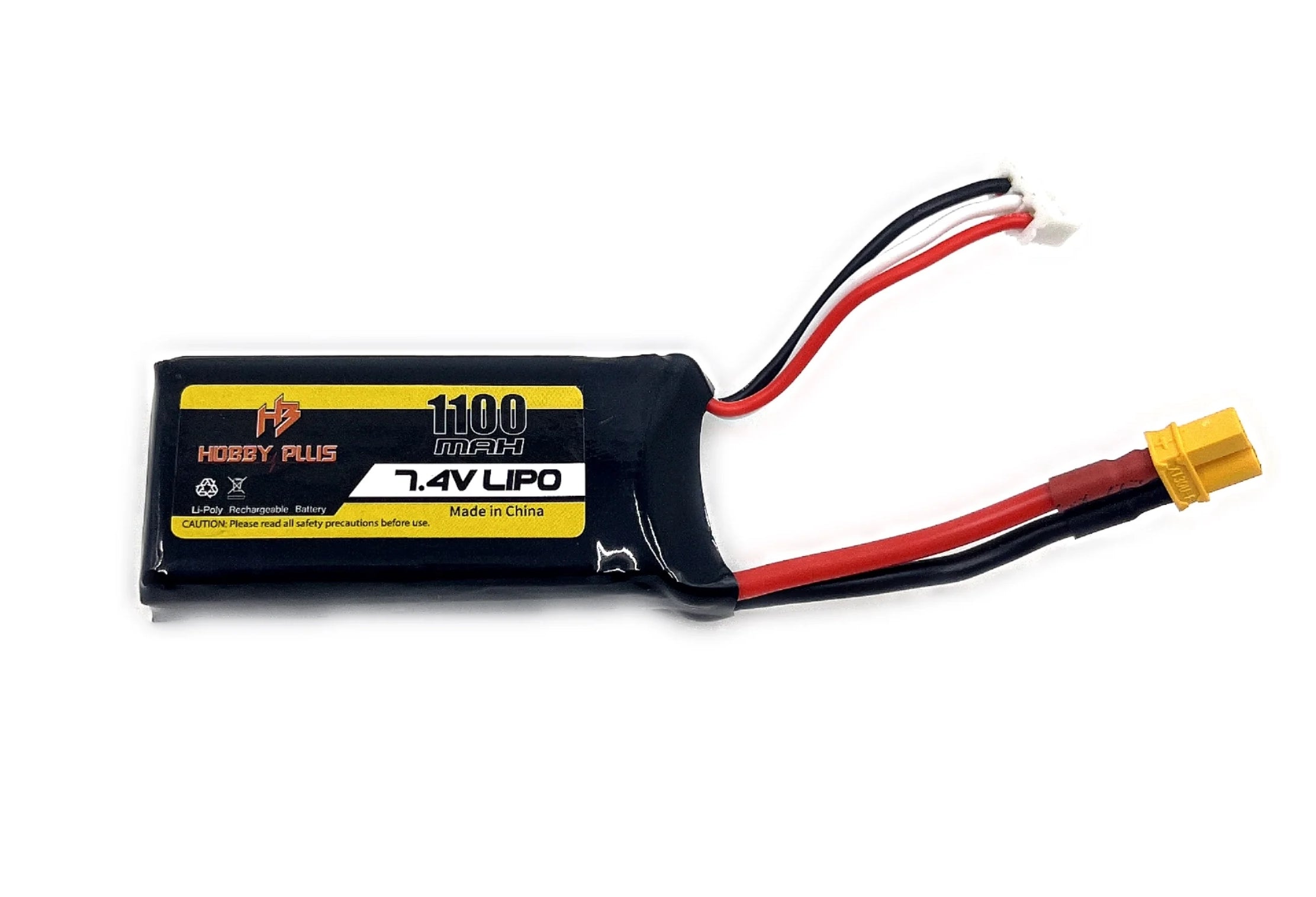Batterie Lipo 7.4V 1000mAh Hobby Plus RC 1/8 HBP240590