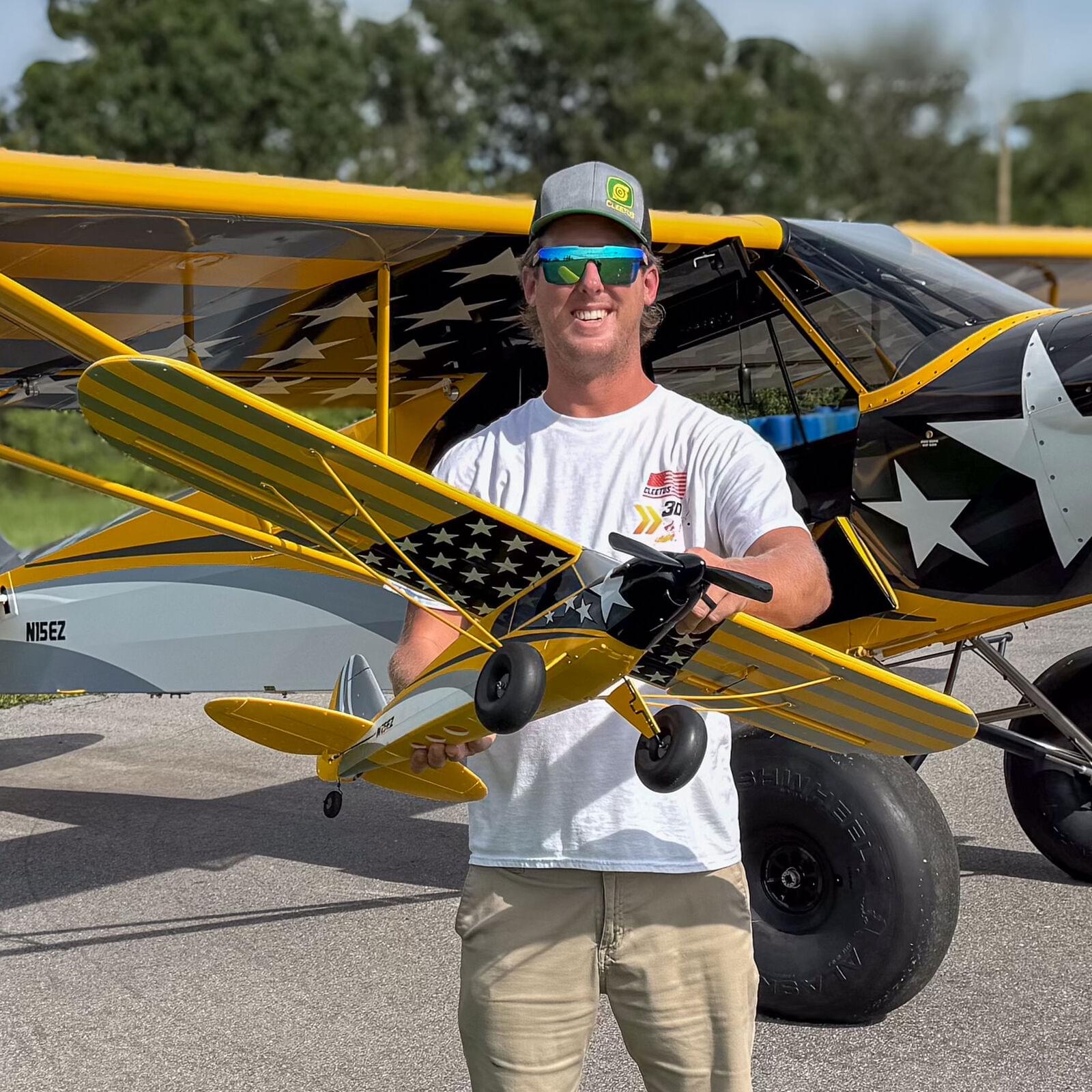 Avion Télécommandé Carbon Cub S 2 1.3m BNF Basic Edition Cleetus McFarland - HBZ320051SE