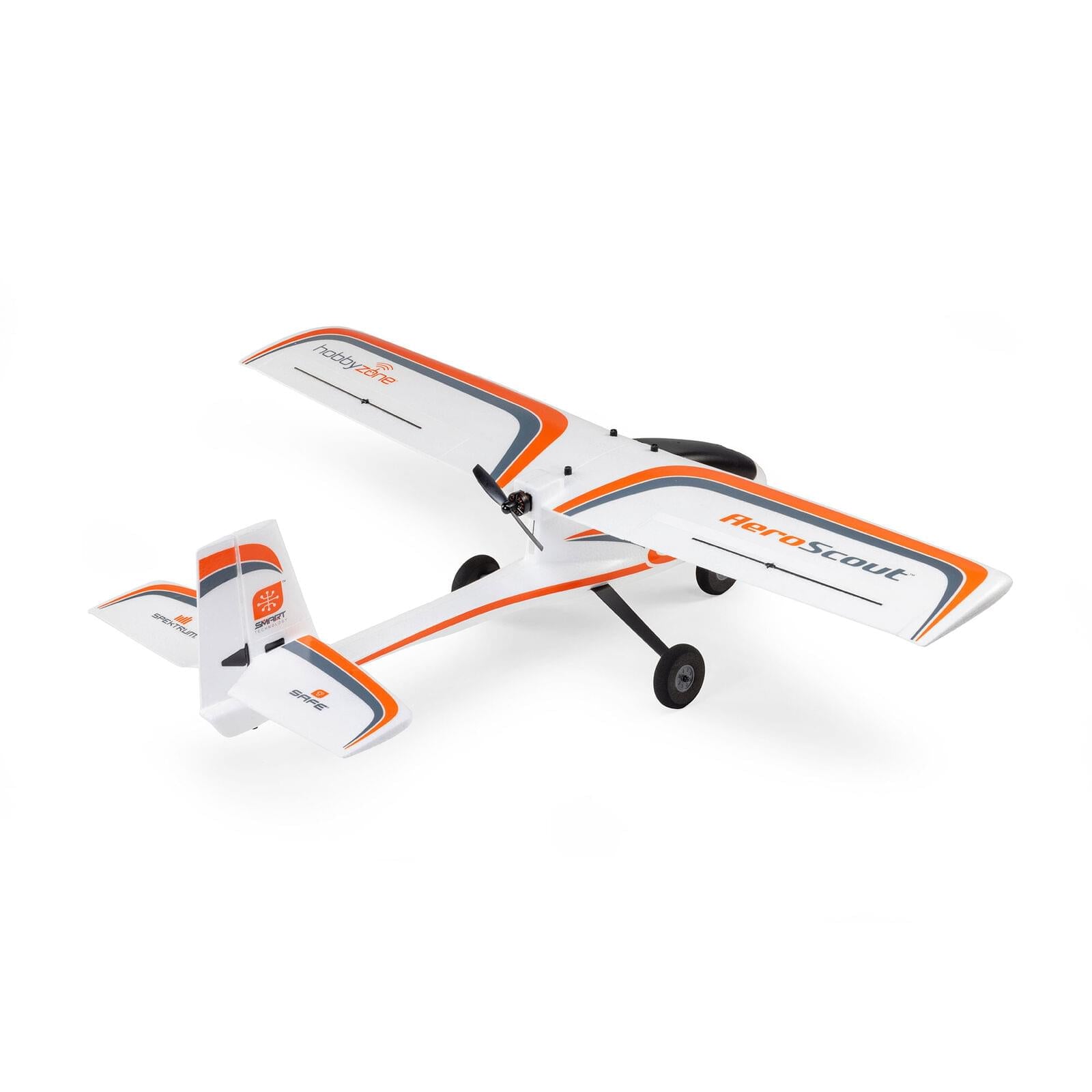 Avion RC HobbyZone AeroScout S 2 1.1m BNF Basic avec SAFE - Breizh Modélisme.