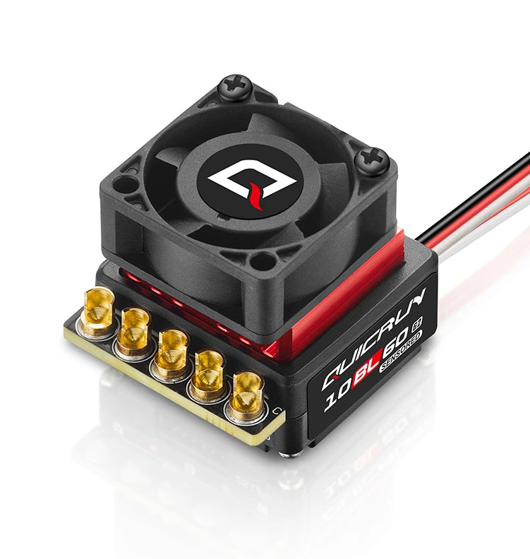 Combo brushless 1/10 Hobbywing 10BL60 3650 17.5T G2 Sensored 30803202