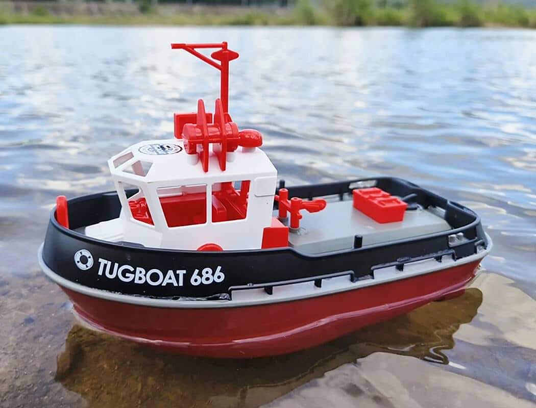 Remorqueur Radio-commandé 230mm Heng Long 1/72 Tugboat 686 noir