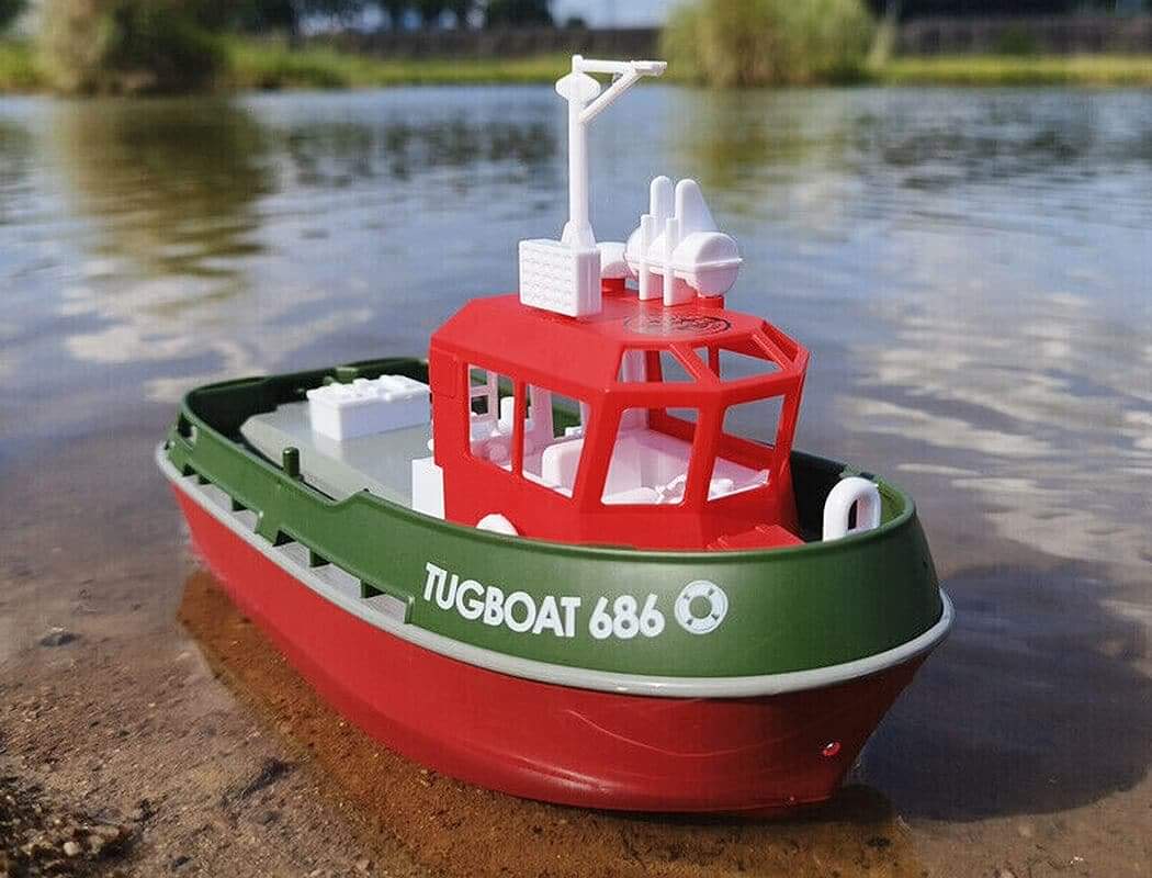 Remorqueur Radio-commandé 230mm Heng Long 1/72 Tugboat 686 vert