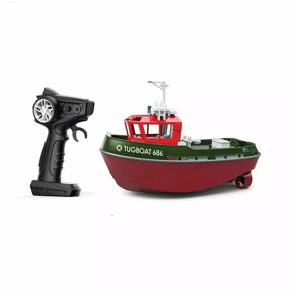 Remorqueur Radio-commandé 230mm Heng Long 1/72 Tugboat 686 vert