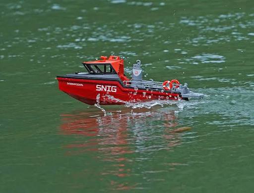 Bateau de sauvetage Heng Long SNIG RTR brushless 320 mm
