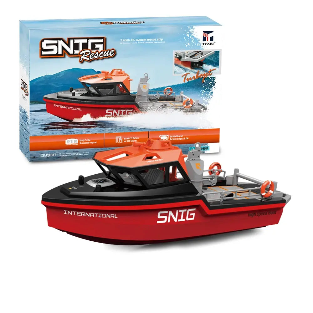 Bateau de sauvetage Heng Long SNIG RTR brushless 320 mm