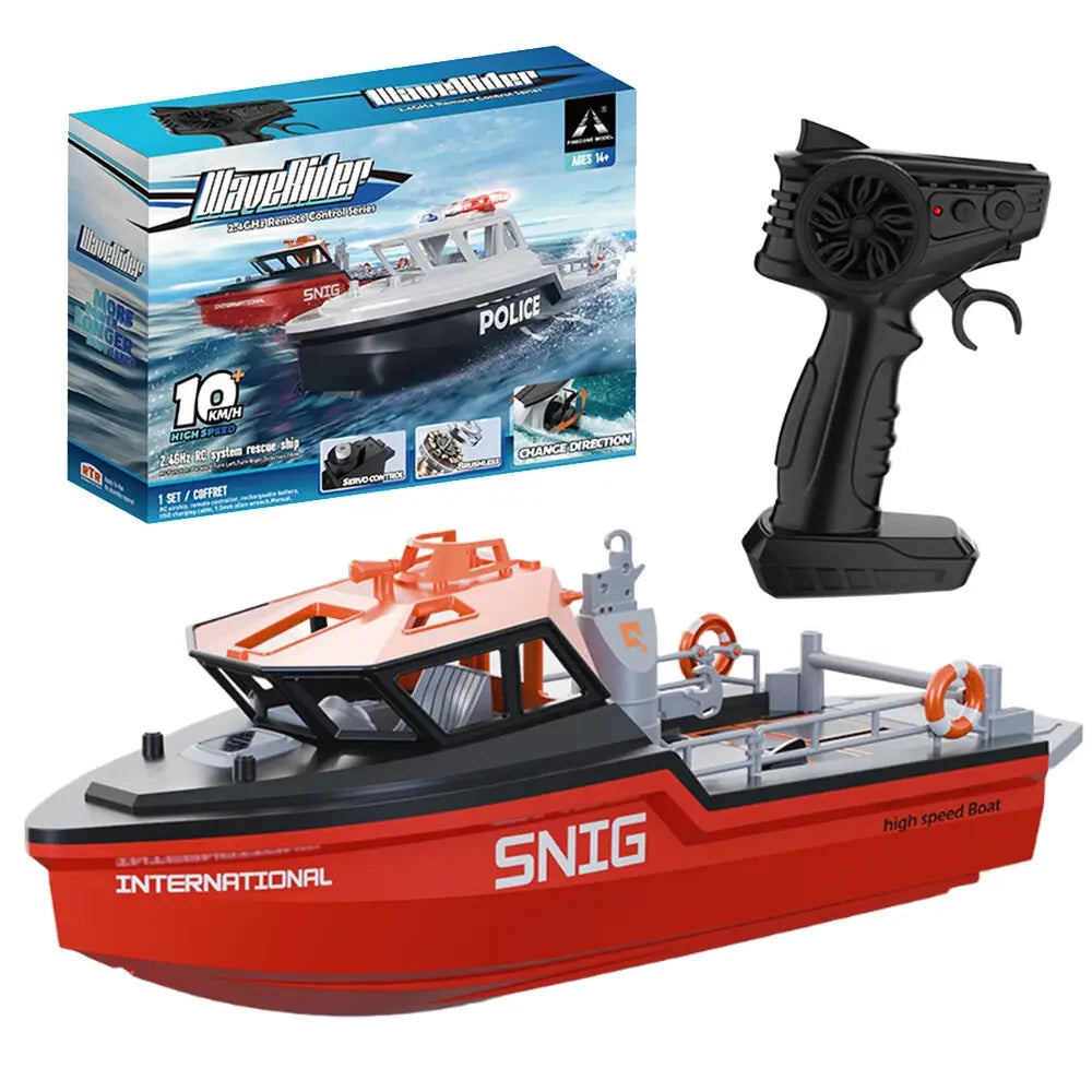 Bateau de sauvetage Heng Long SNIG RTR brushless 320 mm