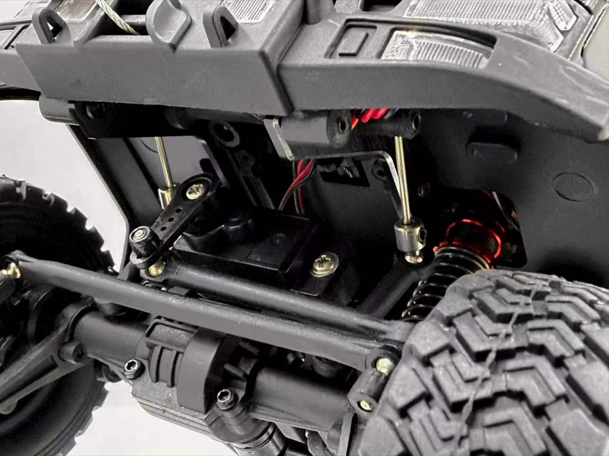 Hobby Plus DKR-4 Fortis 1/18 Brushless RTR – Rally Truck 4WD rouge - Breizh Modélisme.